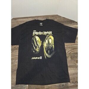 Vintage Psycho Realm Shirt Mens  1X Streetwear Rap Tee War Story Book 2  #14